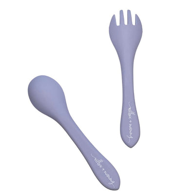 Fork & Spoon Set | Lavender.