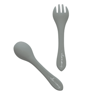 Fork & Spoon Set | Grey.