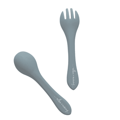 Fork & Spoon Set | Blue.
