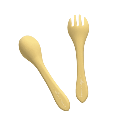 Fork & Spoon Set | Lemon.