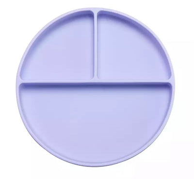 Silicone Suction Divider Plate | Lavender.