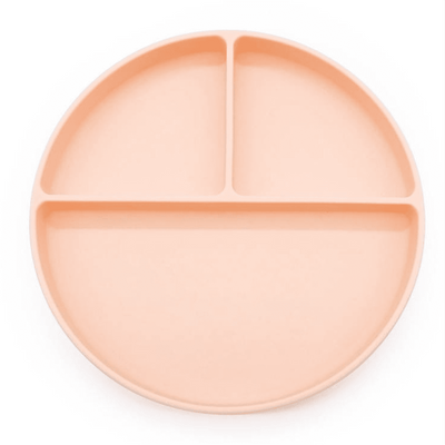 Silicone Suction Divider Plate | Baby Pink.
