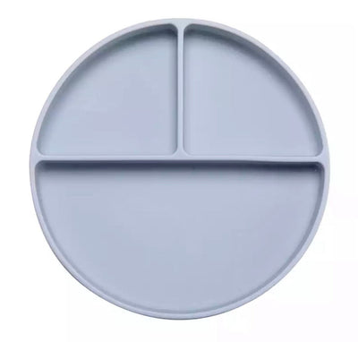 Silicone Suction Divider Plate | Grey.